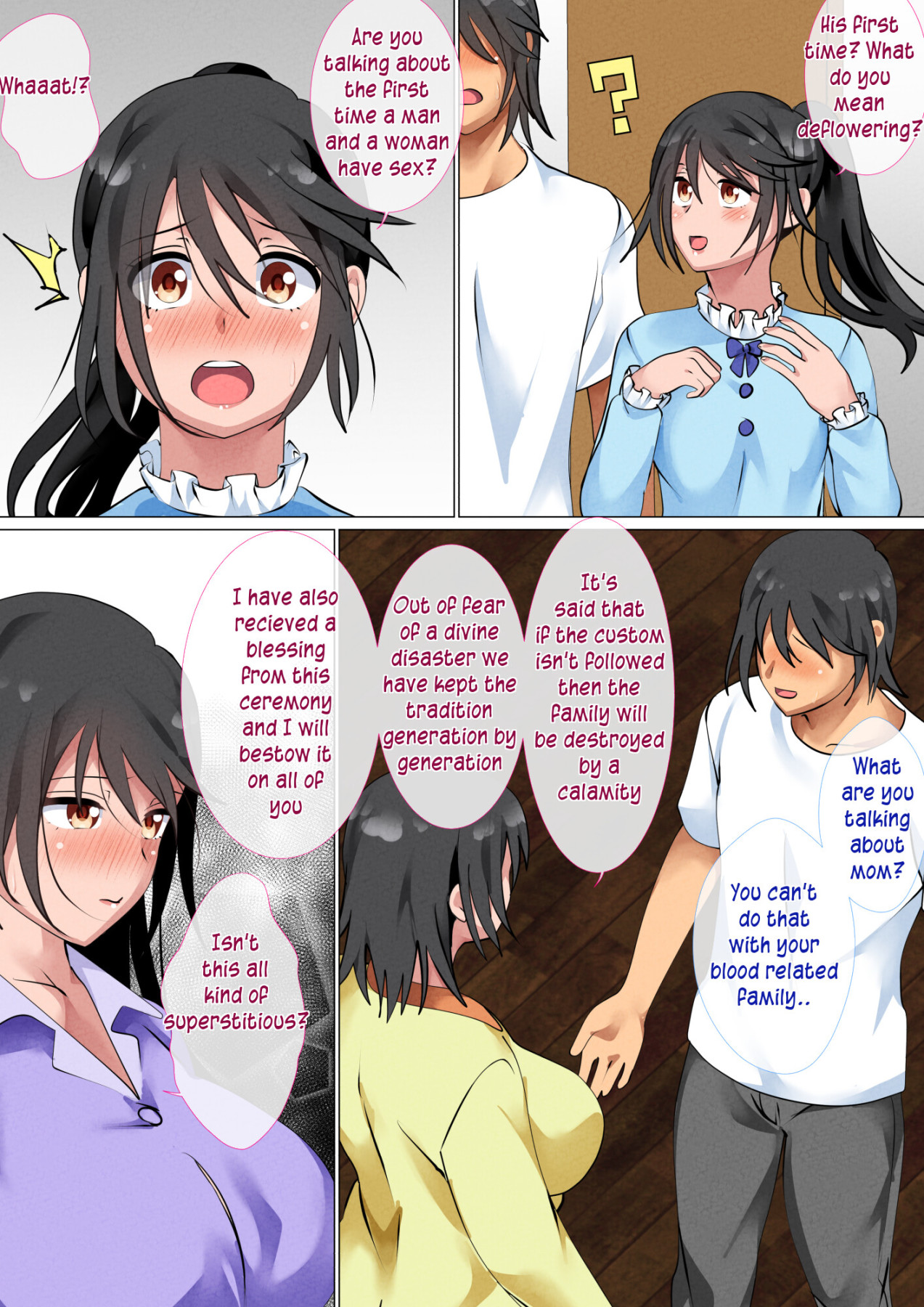 Hentai Manga Comic-A Family With a Tradition of Taking Their Son's Virginity-Read-8